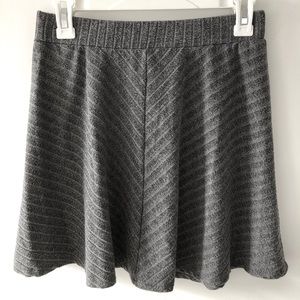 Gray Circle Skirt
